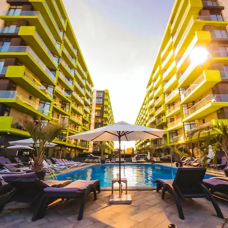 Azizi Elegant - Piscina Plaja Restaurante & Centru Apartment Navodari